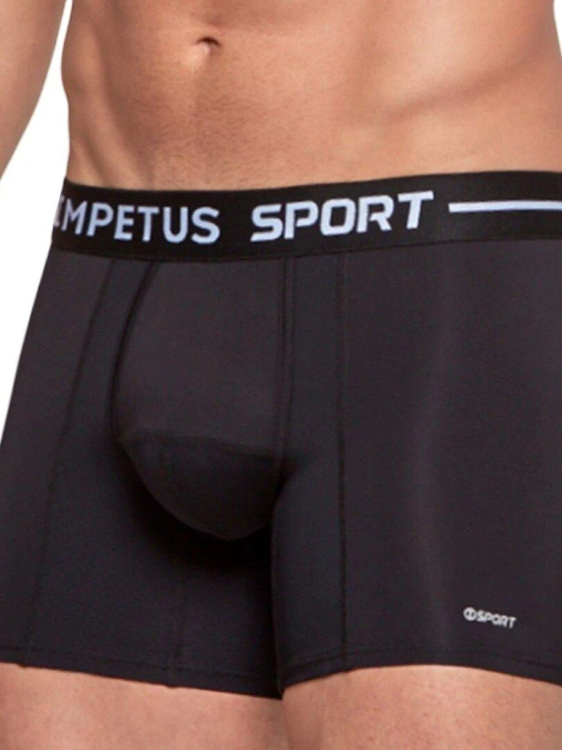 Boxer sport anti transpiration Ergonomic Noir