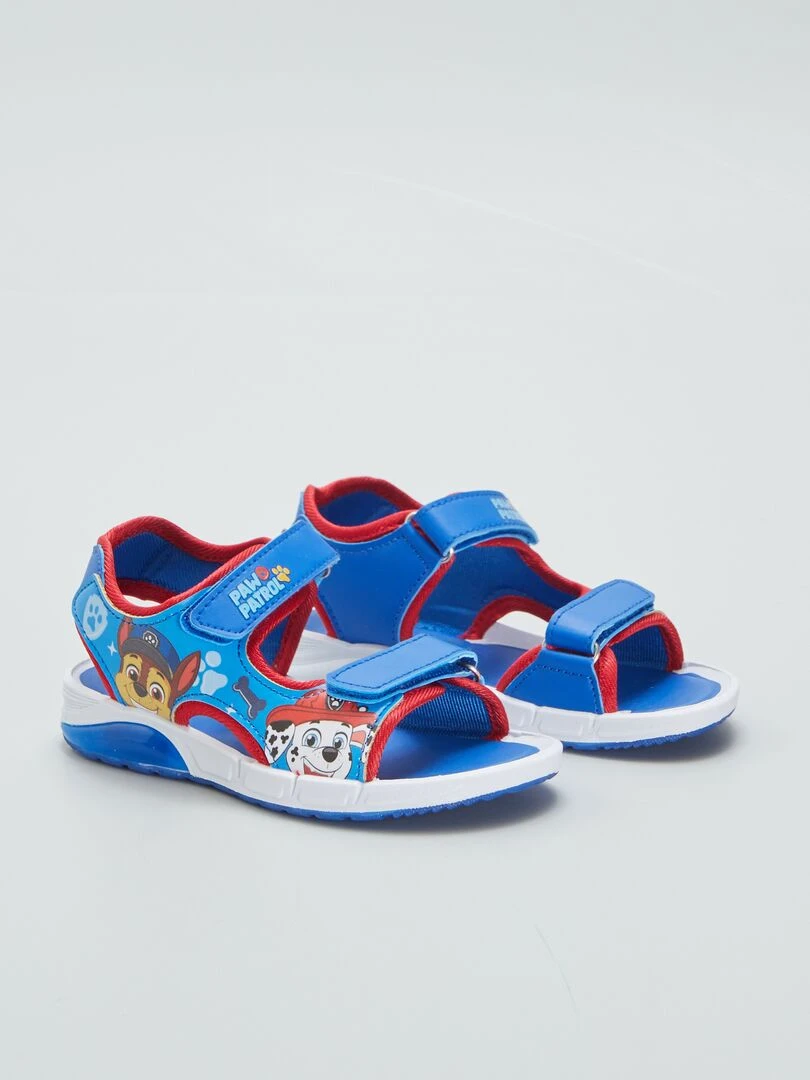Sandales à scratchs 'Pat 'Patrouille' BLEU