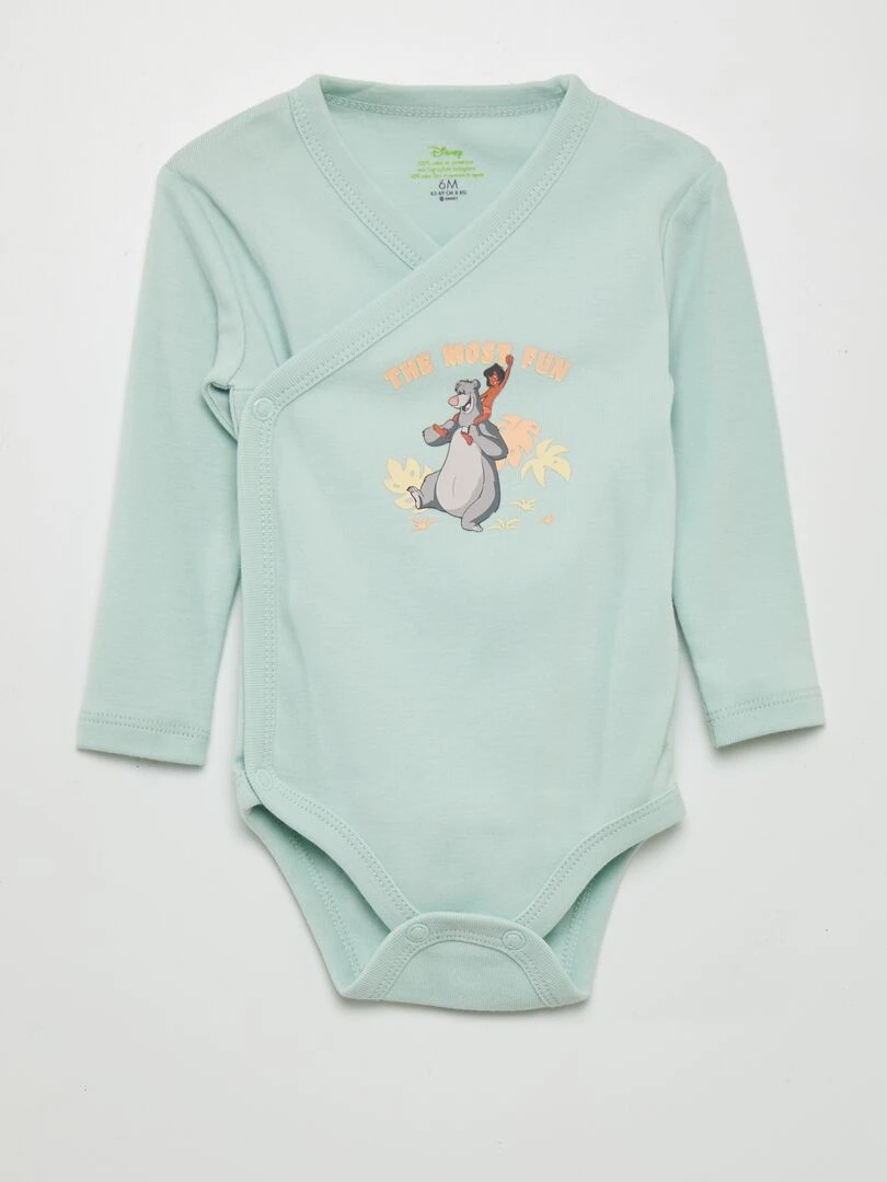 Ensemble body + legging avec pieds + bonnet 'Disney' Vert
