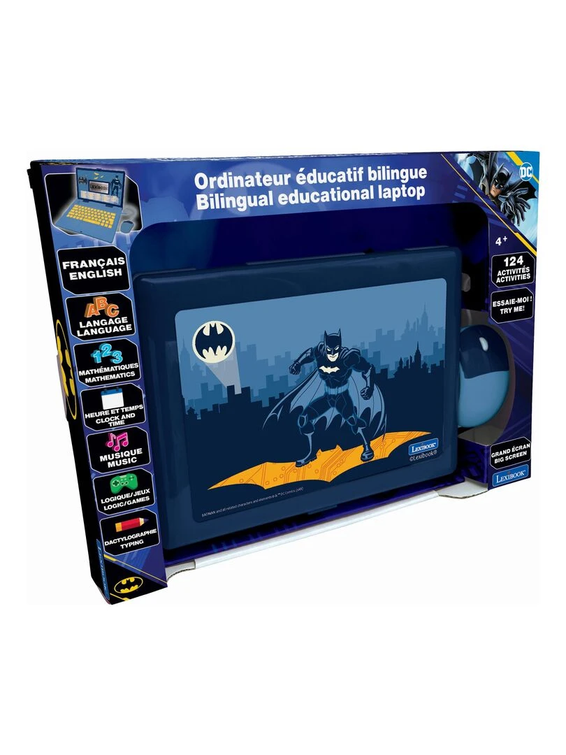 Ordinateur Éducatif Batman – 124 Activités (francais/anglais) N/A