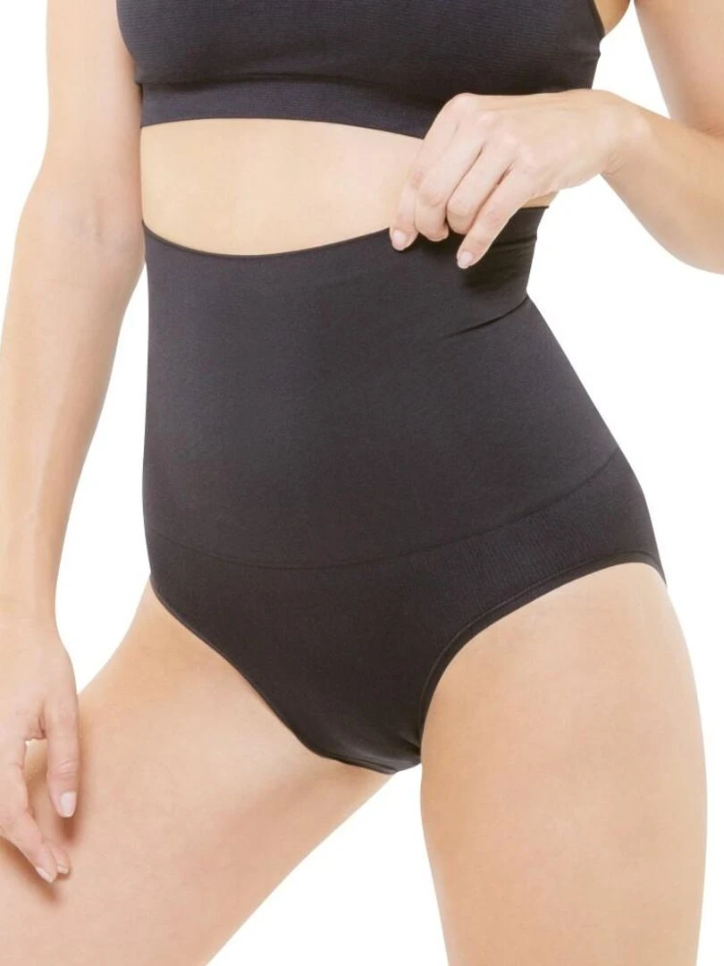 Culotte ceinture anti cellulite LIPO ACTIF   Noir