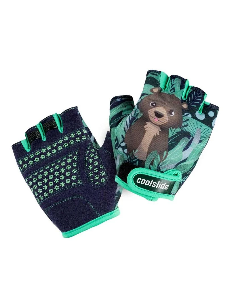 Coolslide   Mitaines FOREST   Vert fluo