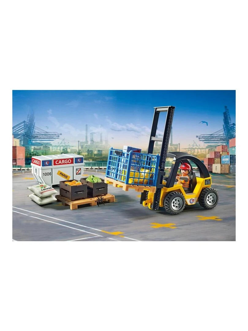 71528  'Playmobil'   Chariot elevateur avec materiel   N/A