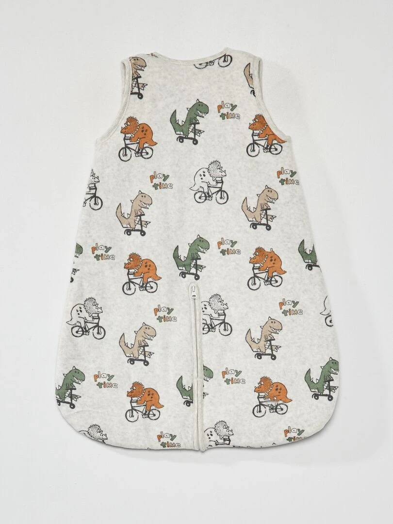 Nid d'ange en velours   spécial promenade   TOG 3   Gris