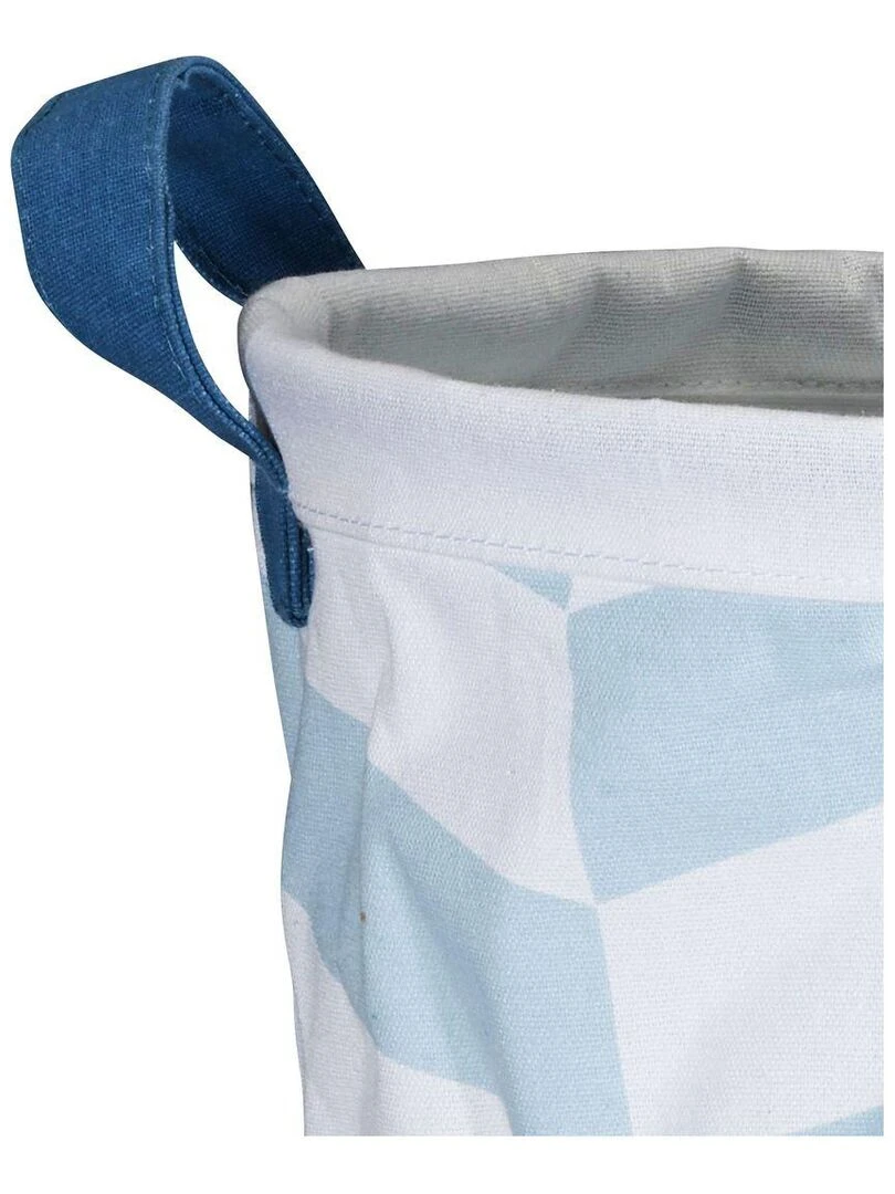 Panière de rangement en tissu   SAUTHON   Bleu