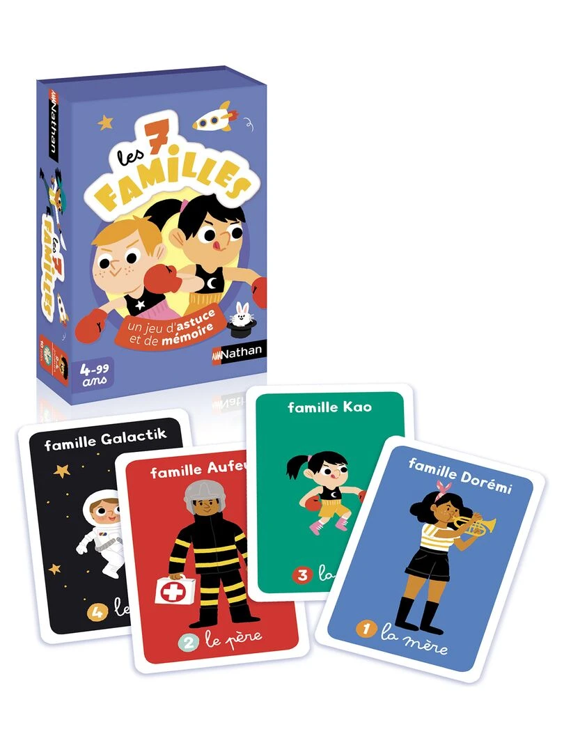 Jeu de cartes des 7 familles N/A