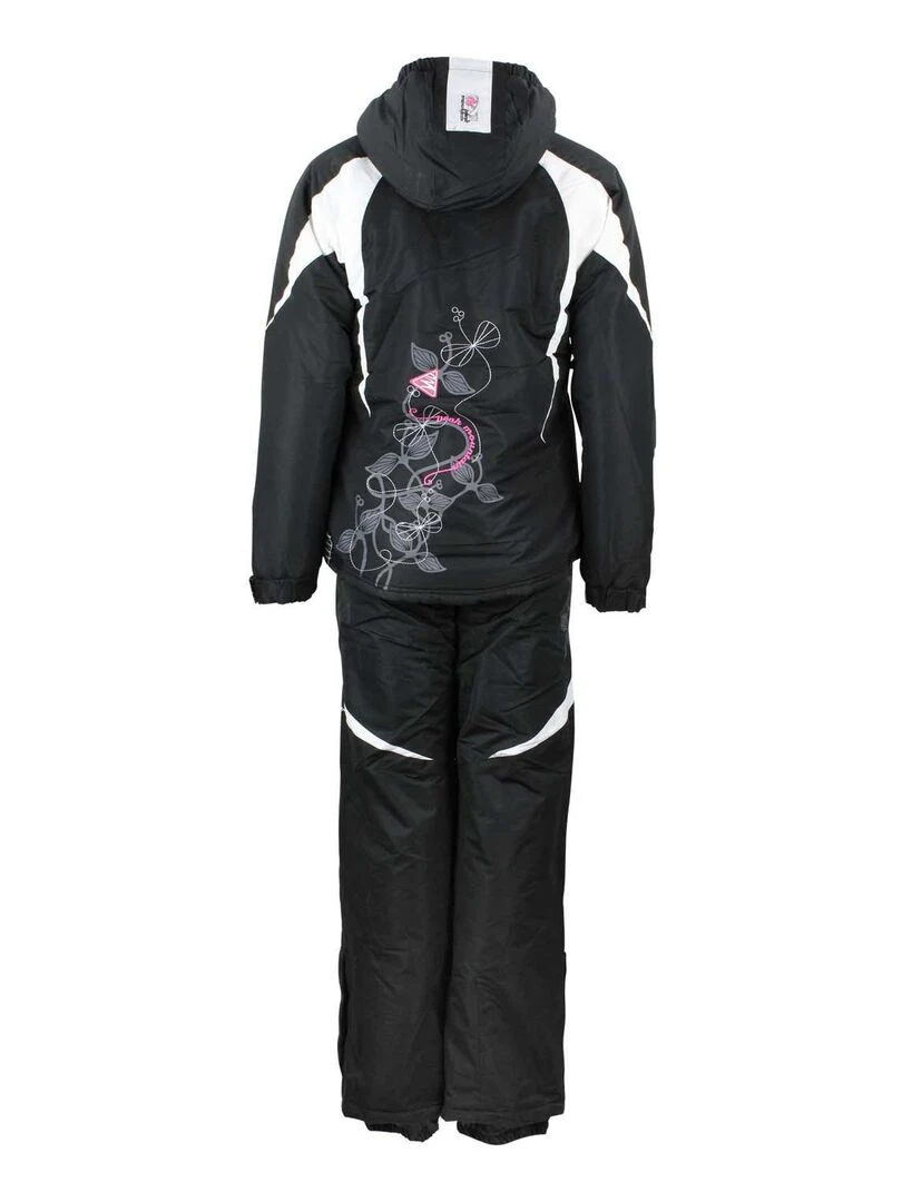 Ensemble de ski fille GINGO PEAK MOUNTAIN Noir Noir