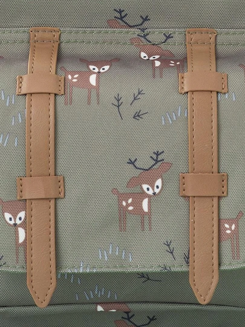 Sac à dos bébé Faon olive Vert