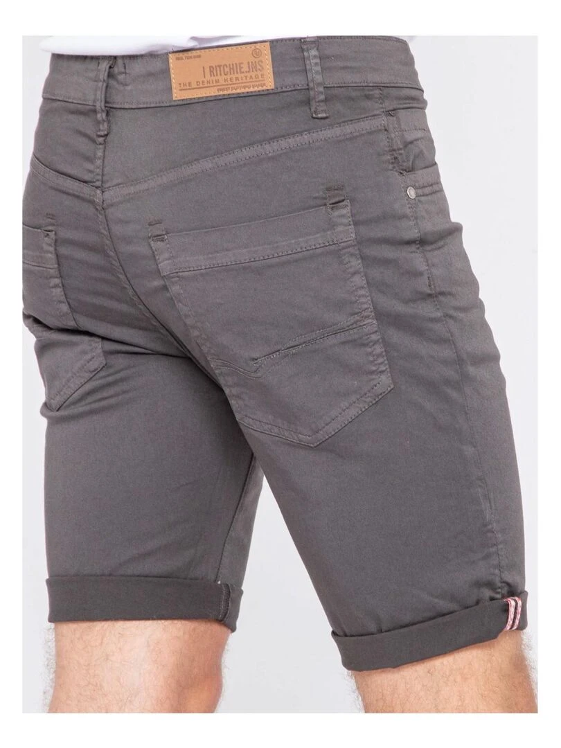 Bermuda BLOCHELLI   Gris foncé