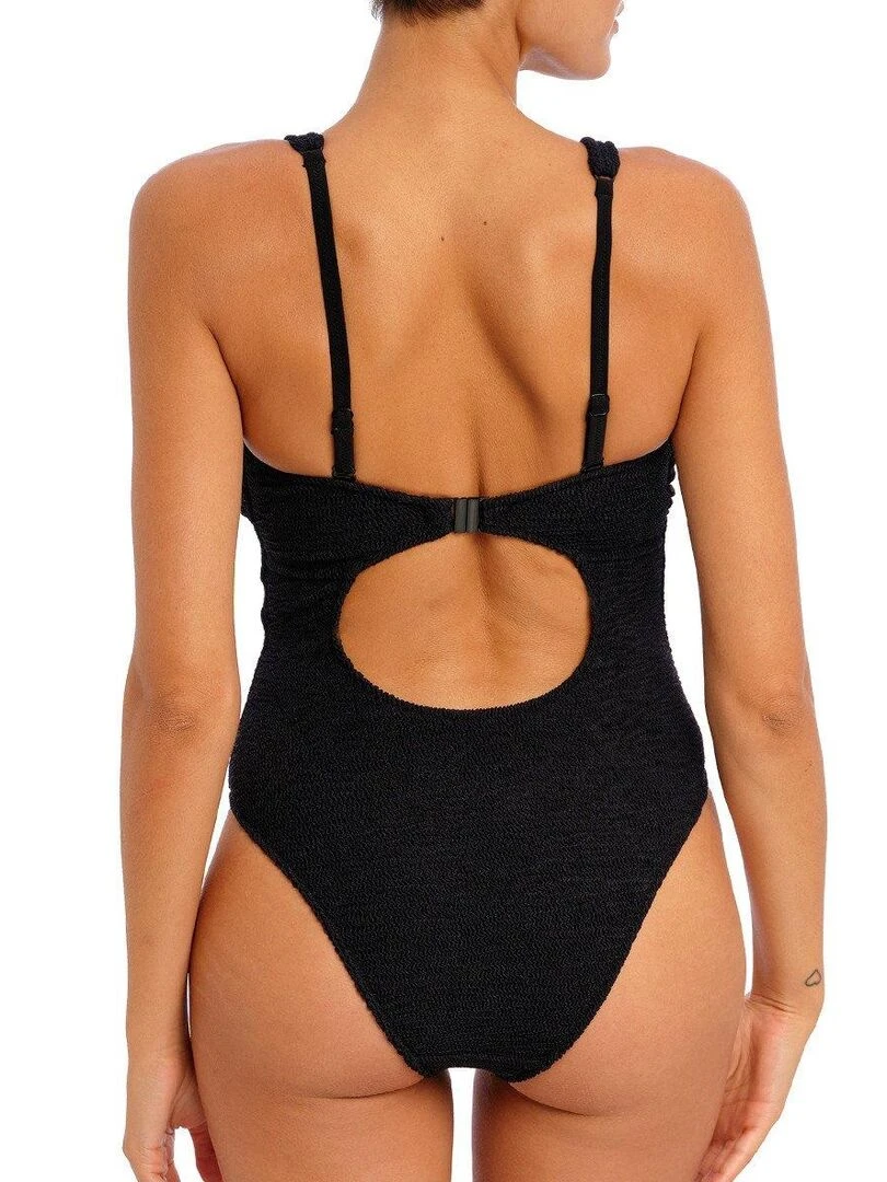 Maillot de bain 1 pièce avec armatures Ibiza waves Noir