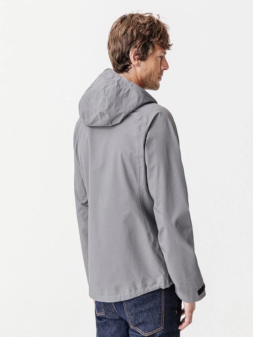 Coupe vent imperméable 10000 homme DamartSport Gris