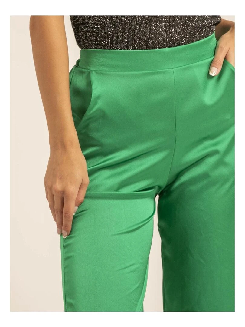 Pantalon fluide EDUARDA   Vert
