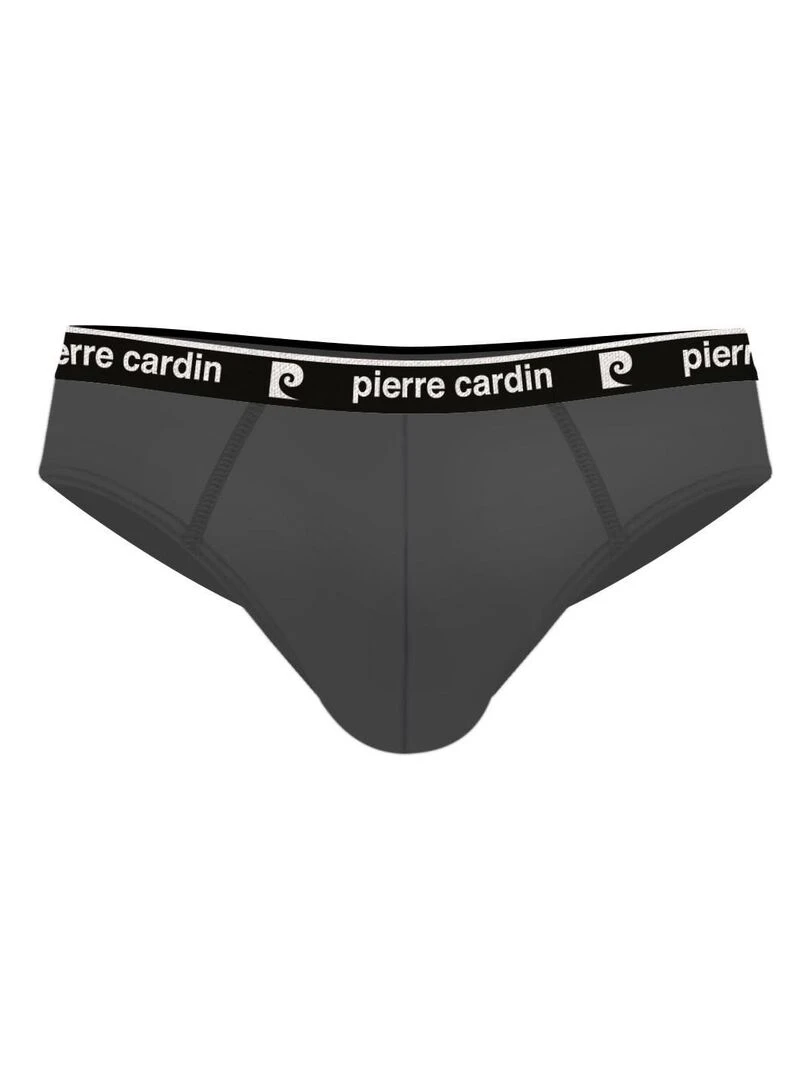 Lot de 4 Slips homme en coton Pierrecardin Noir