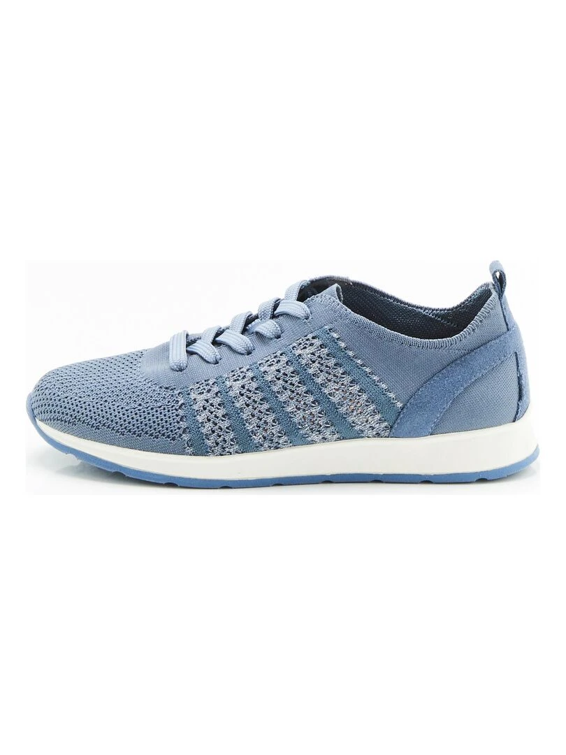 Baskets compensées légères Climatyl Damart Bleu