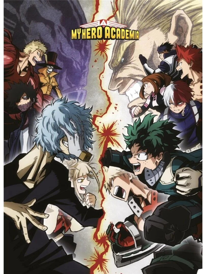 Plaid My Hero Academia Multicolore