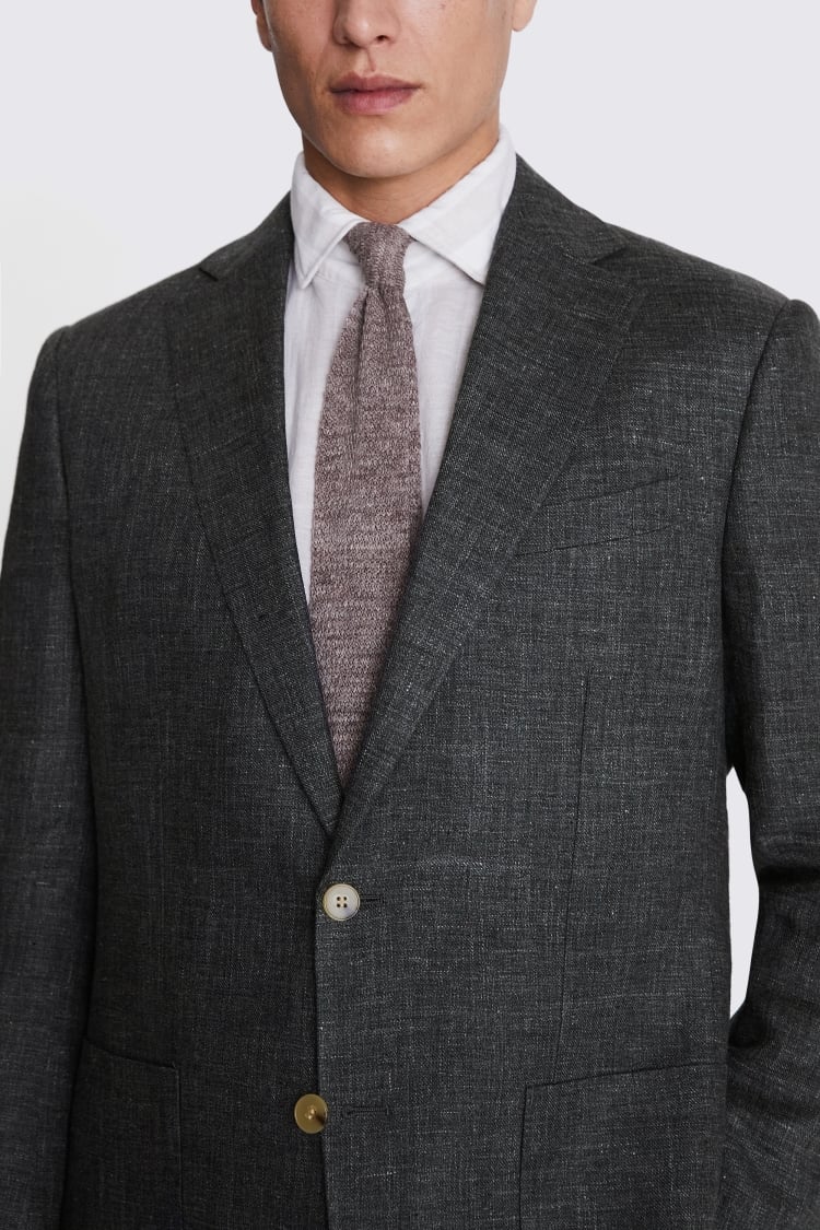 Italian Tailored Fit Blue Stripe Jacket   Buy Online at Moss