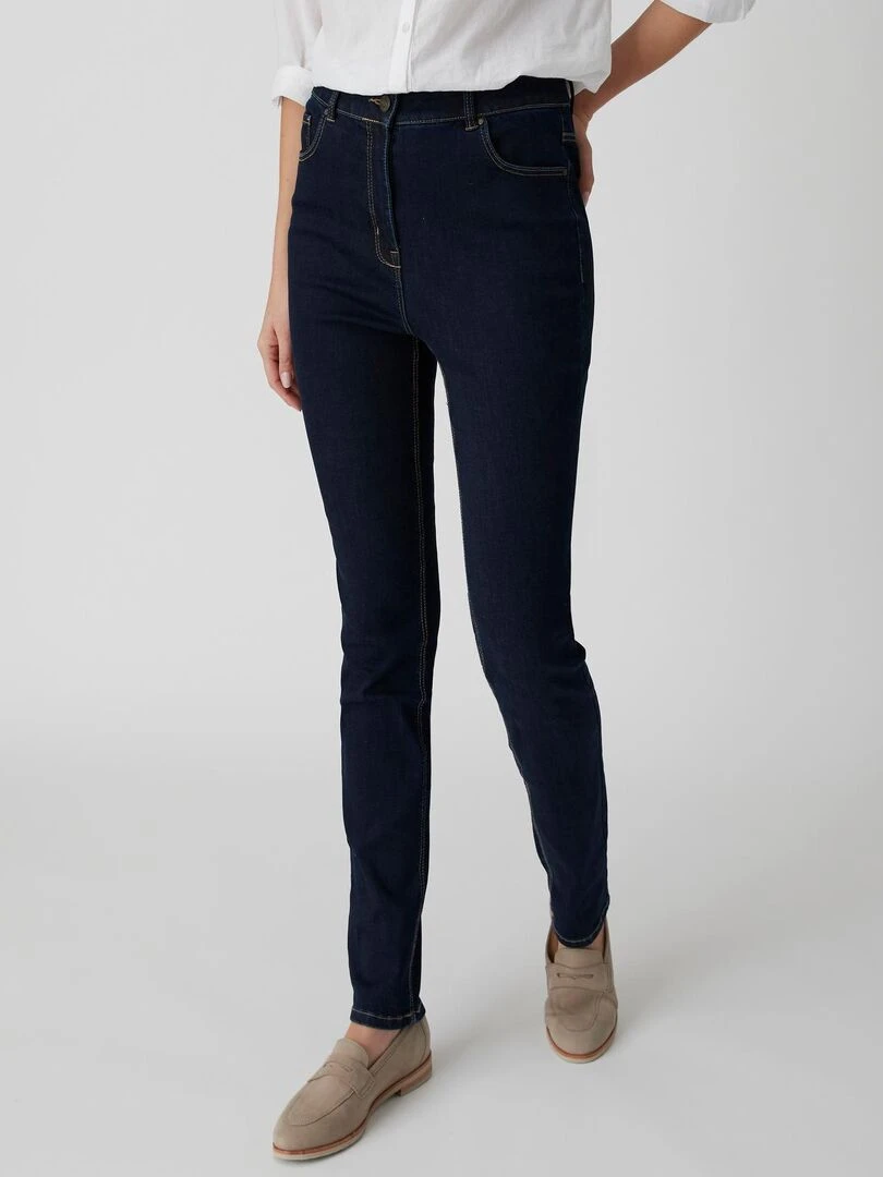 Slim taille haute Perfect Fit by Damart Damart Bleu