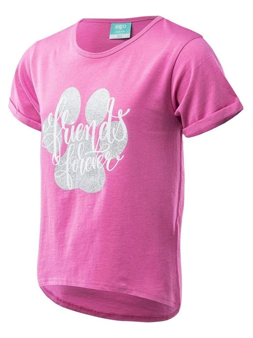 Bejo   T shirt BLOOM   Rose clair