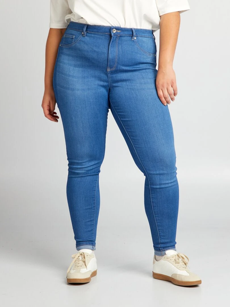 Jean skinny 'Only Carmakoma' Bleu