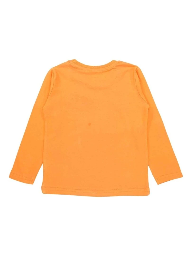 La Pat' Patrouille T shirt garçon imprimé La Pat' Patrouille en coton Orange