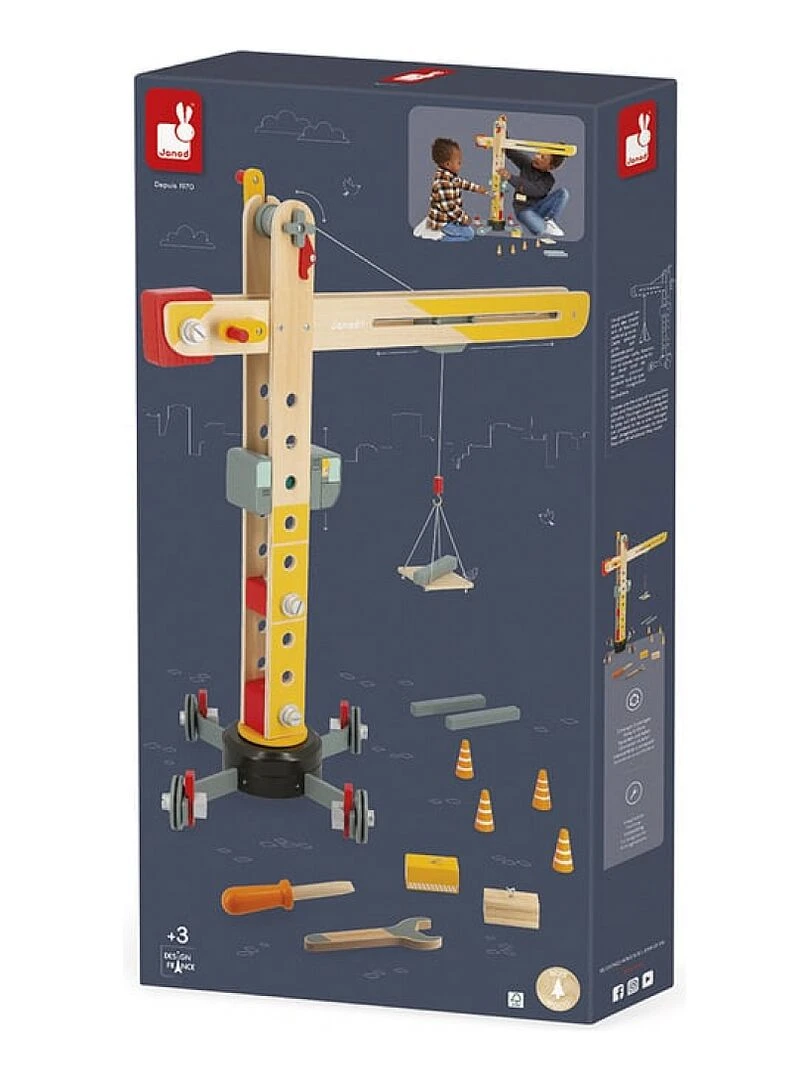 Grande grue en bois   N/A