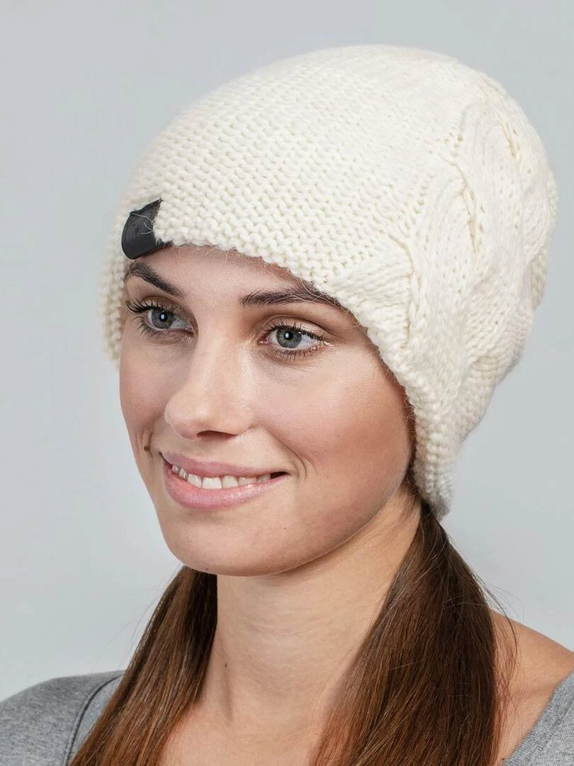 Bonnet Moyna Made in UE Blanc