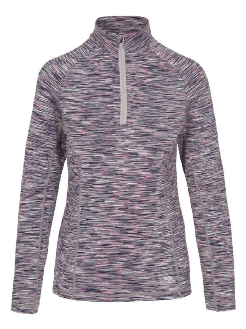 Trespass Haut manches longues EDITH Gris Gris clair