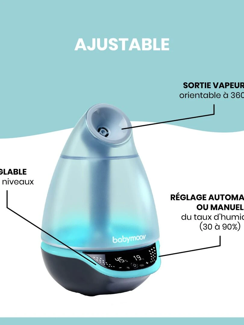 Humidificateur Hygro(+) Babymoov   Bleu