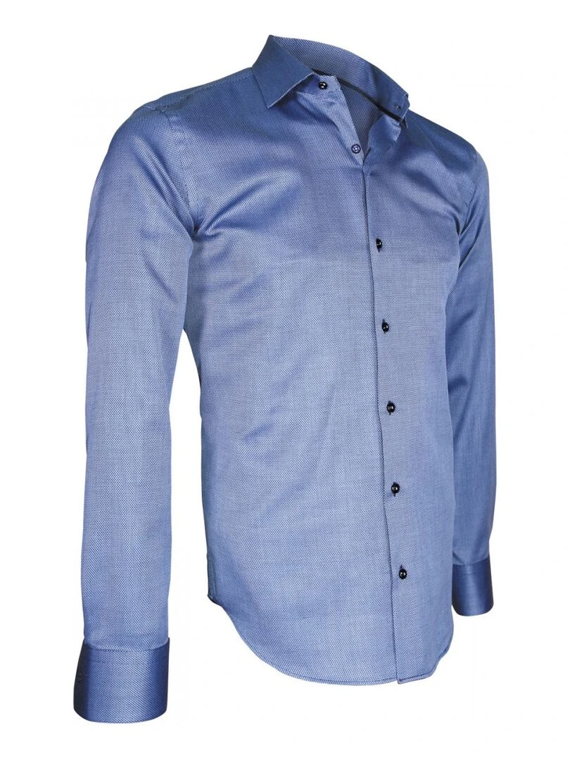 Chemise double retors BIAGI   Bleu