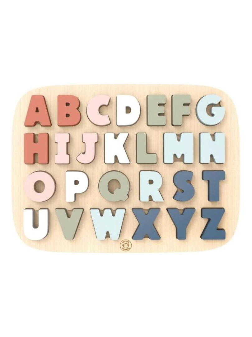 Puzzle des formes Alphabet Speedy Monkey N/A