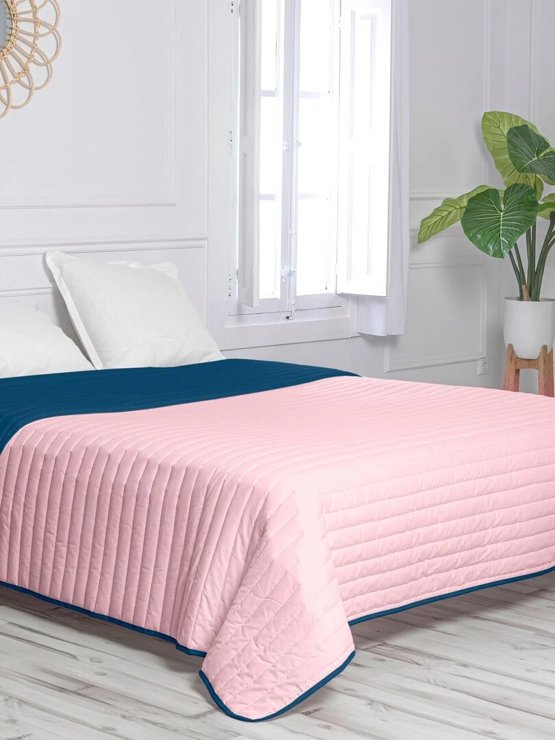 Couvre lit Dash "Happyfriday" Bleu Rose