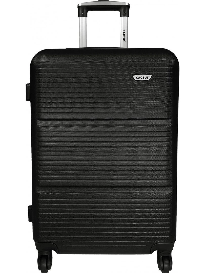 Lot 3 Valises Rigides dont 1 Valise Cabine ABS Noir