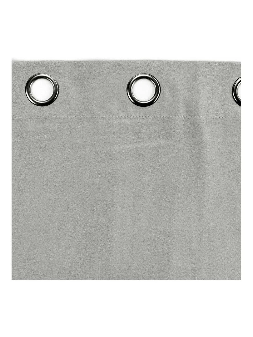 Lot de 2 rideaux Sultane   Gris