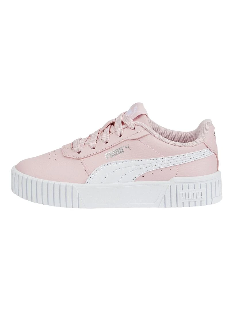 Basket à Lacets Enfant Puma Carina 2.0 Jr Rose