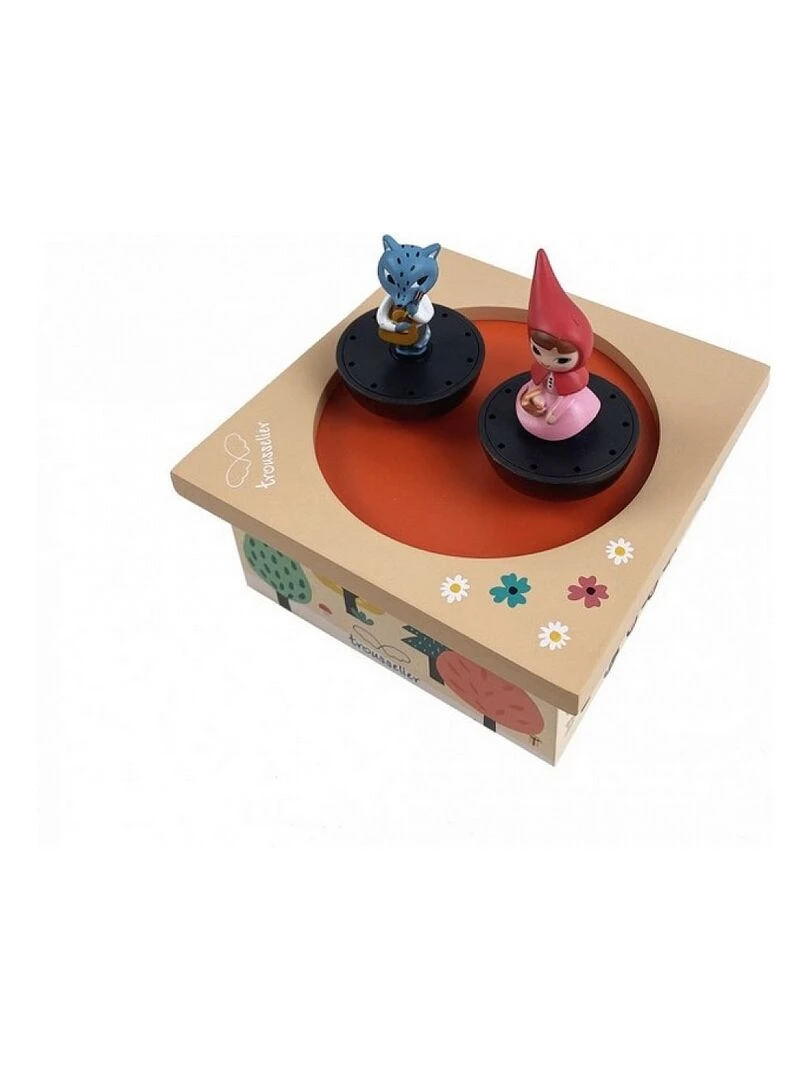 Boîte à musique magnétique Petit Chaperon Rouge (11 5 x 8 5 cm)   N/A
