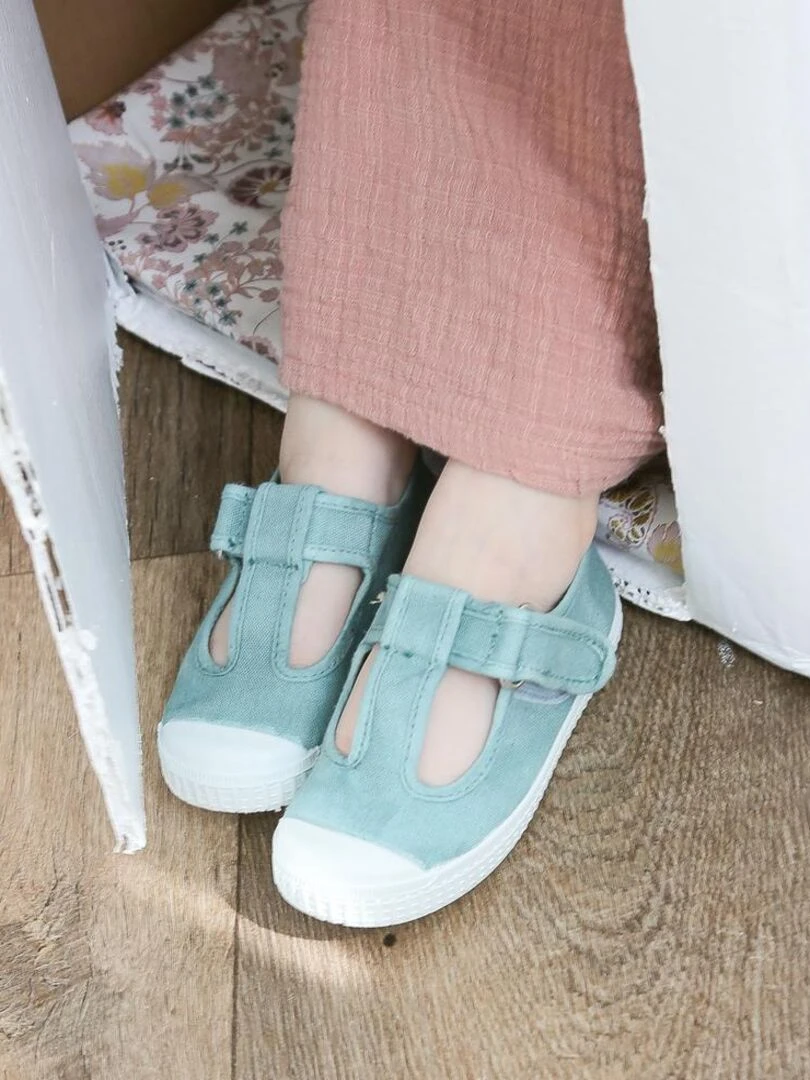 Baskets toile Helly   Vert
