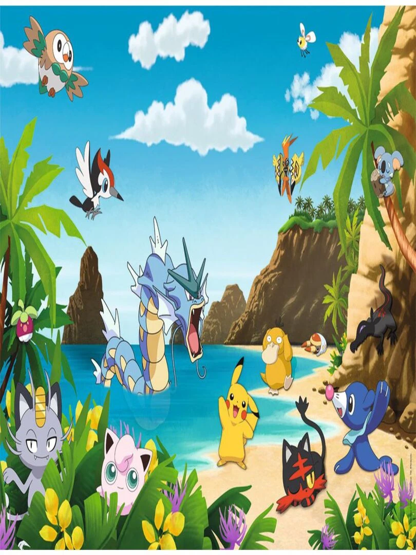 Puzzle Xxl 200p Attrapez les Tous Pokemon N/A