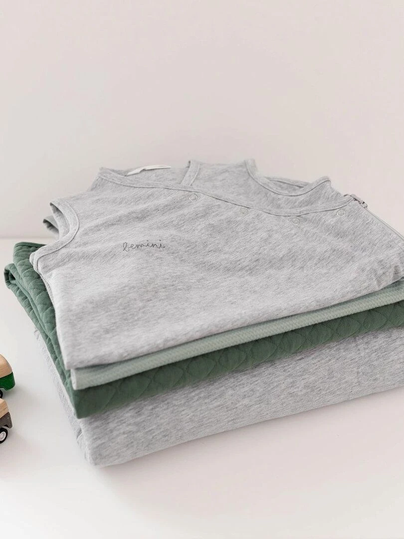 Bemini Couverture Pady jersey   Gris chiné
