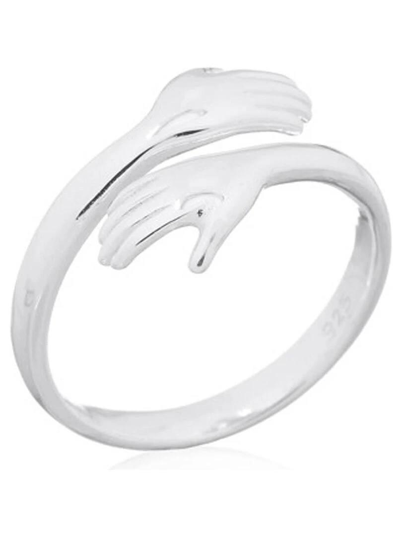 Bague calin réglable Argent