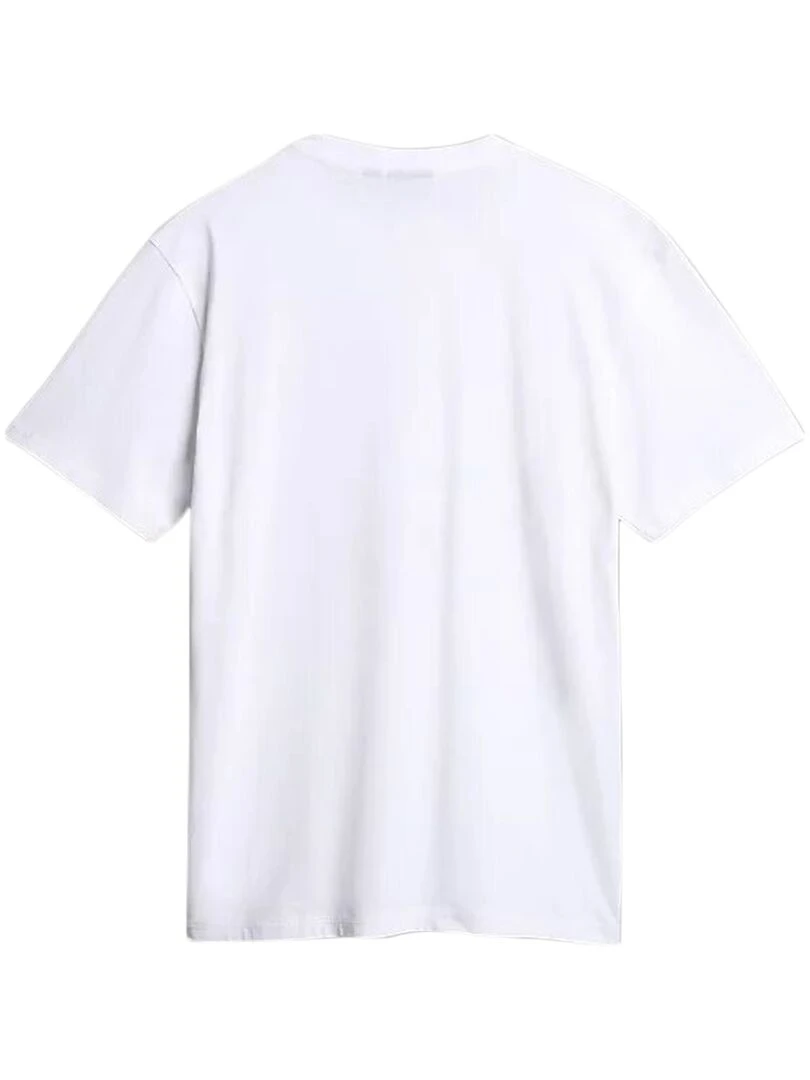 Tee Shirt Napapijri S Guiro   Blanc