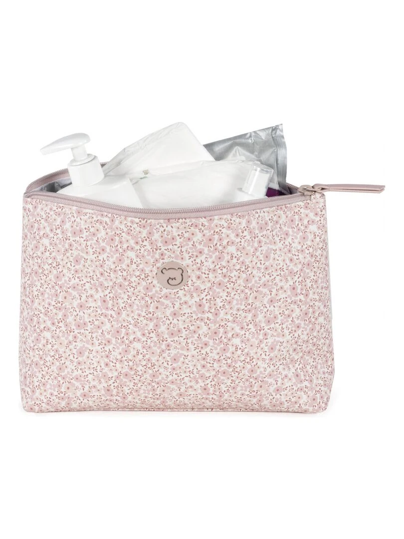 Trousse de toilette Flower mellow rose   Rose
