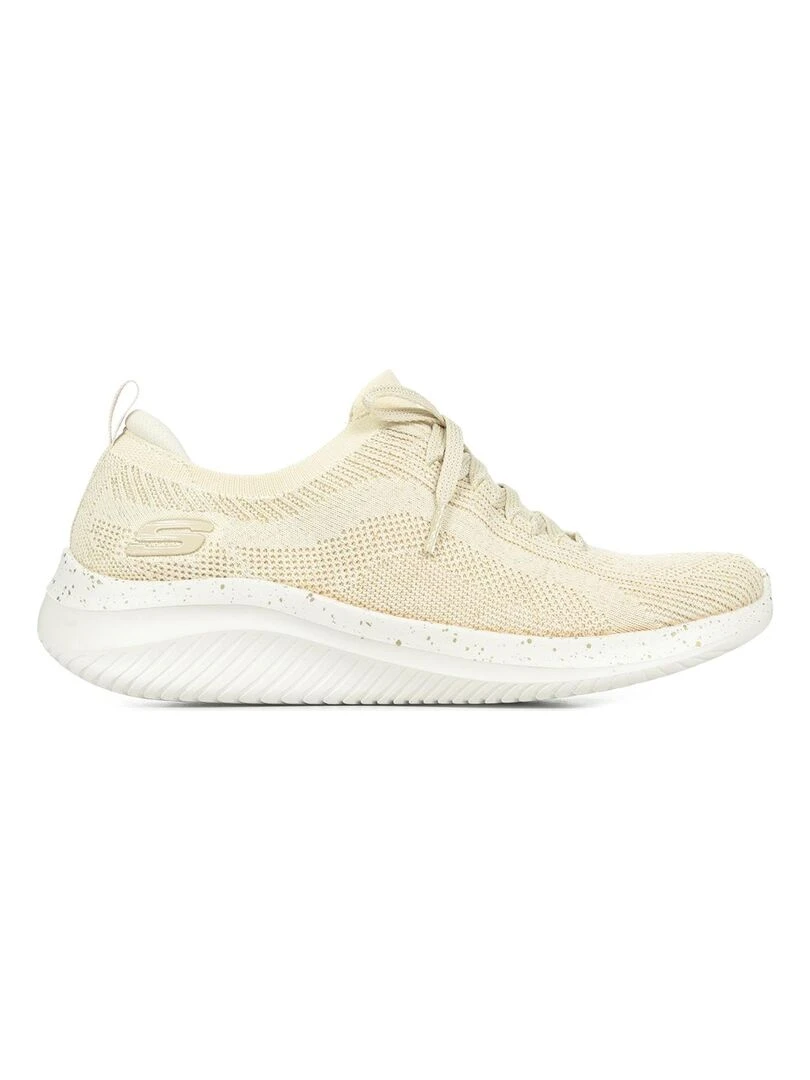 Baskets Skechers Ultra Flex 3.0 Let's Dance Beige