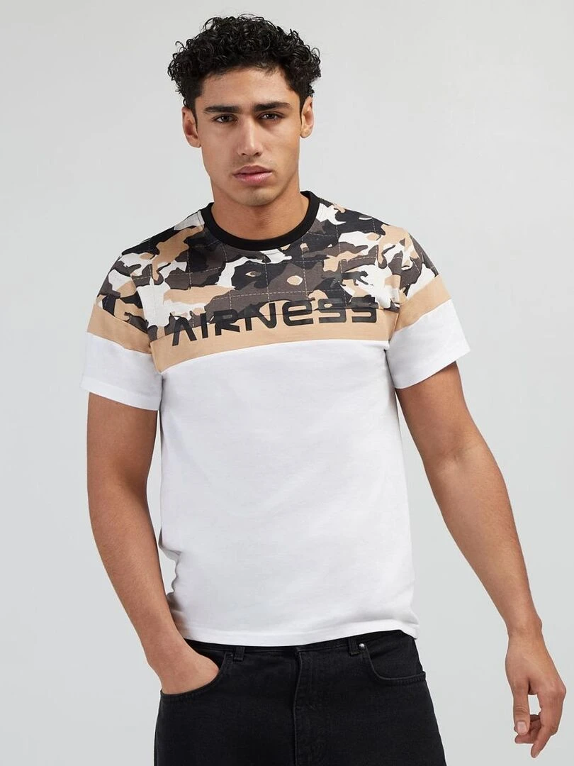 TEE SHIRT SECTION Airness Blanc