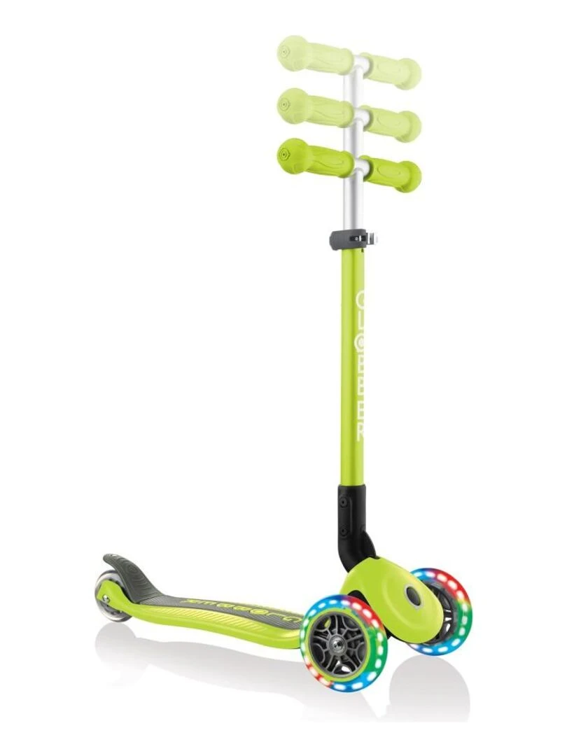 Trottinette évolutive enfant lumineuse et pliable Primo Vert   Vert