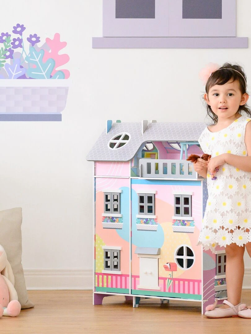 Olivia's Little World Sunroom Enfants Maison De Poupées & 11 Accessoires Pour Poupées 3 5 " Multi   N/A