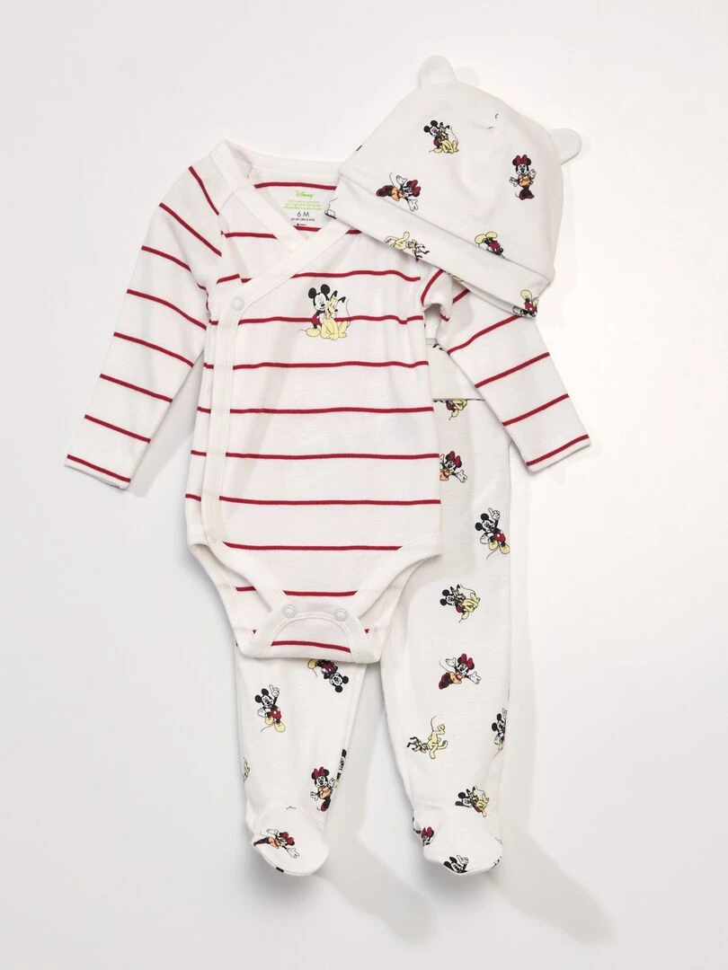 Ensemble 3 pièces Body + legging + bonnet 'Mickey' Mickey
