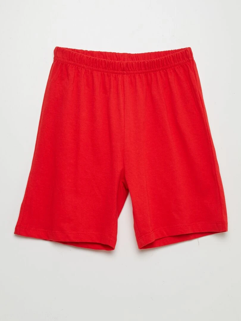 Pyjama short 'Avengers'   2 pièces   Bleu/blanc