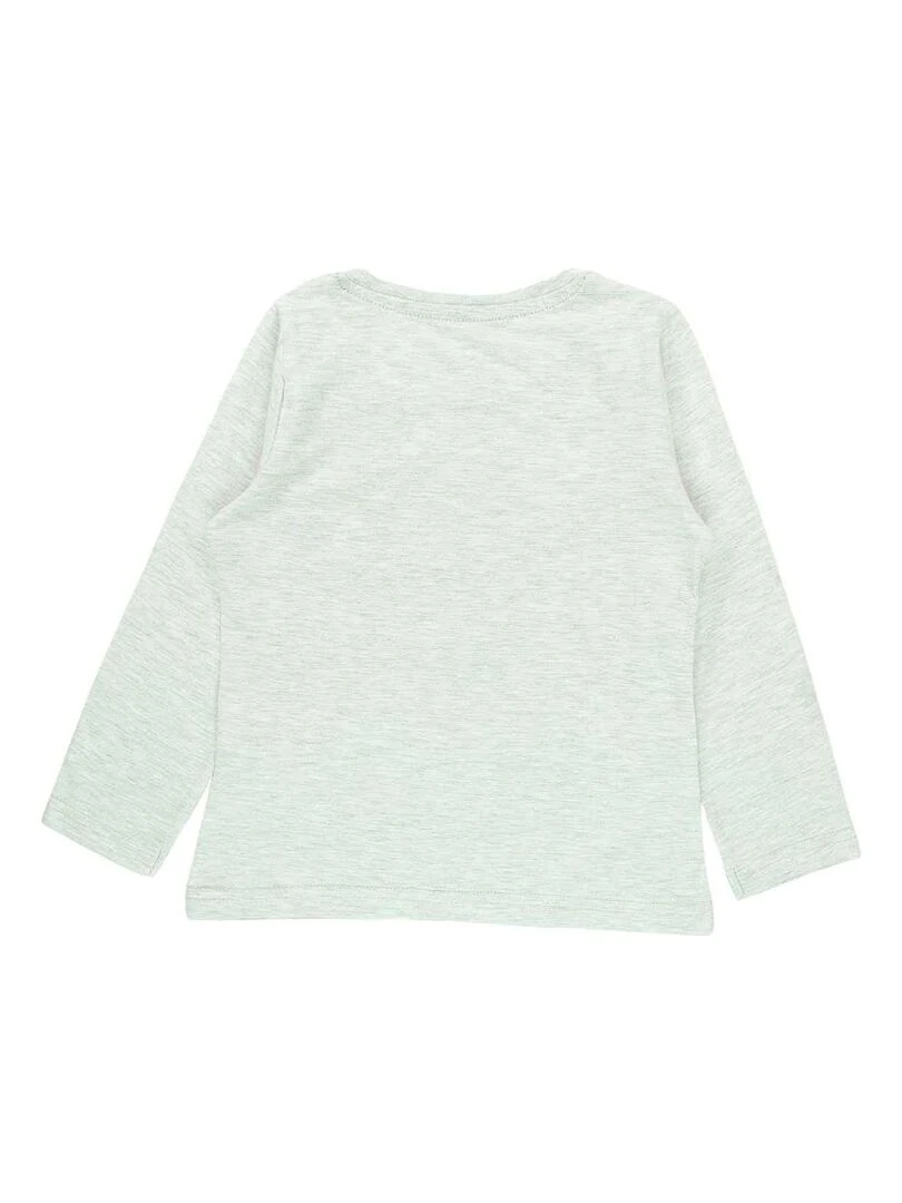 Disney T shirt fille imprimé Minnie en coton Blanc