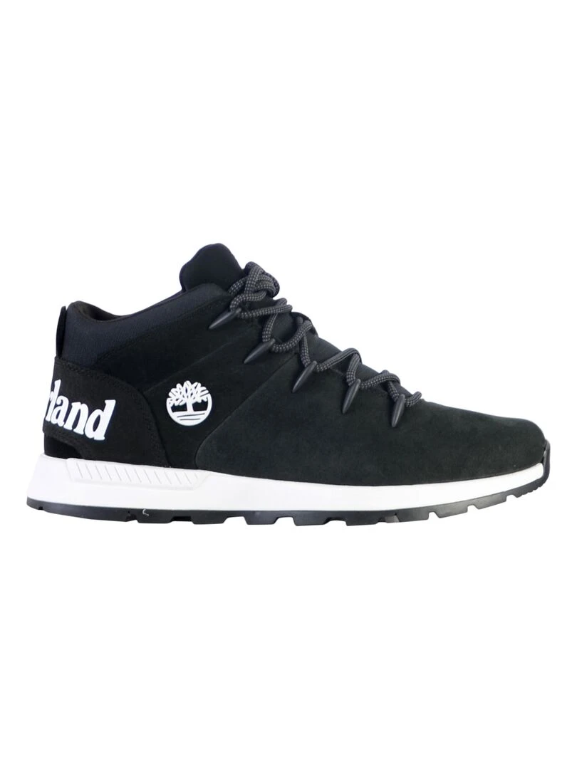 Basket Montante Cuir Timberland Sprint Trekker Mid Noir