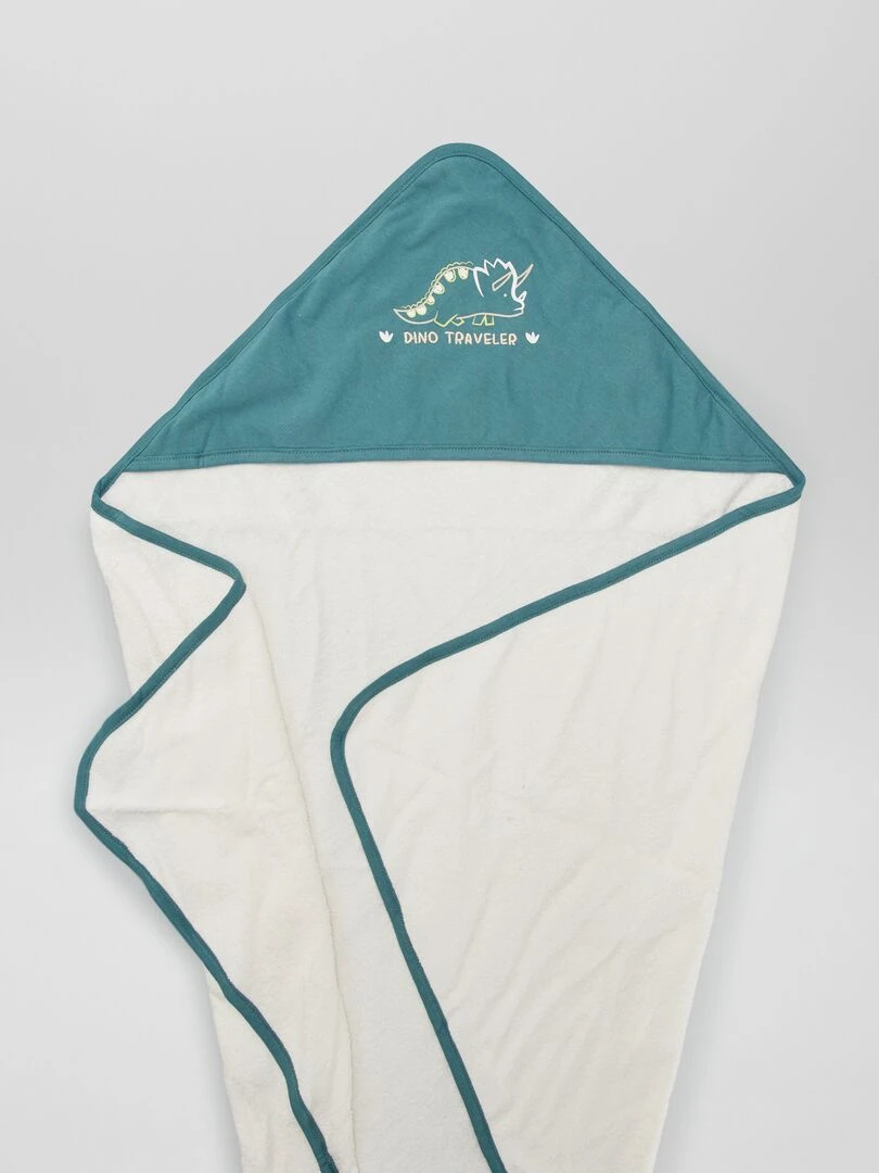 Cape de bain en éponge Vert